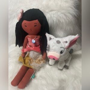 Disney plush toy set 🌊Moana & Púa